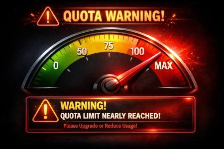 Quota Warnings